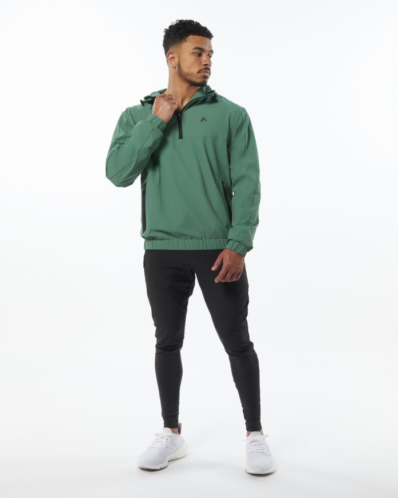 Alphalete Infinity Tech Uomo Giacche Verdi | 14WTYRHLM