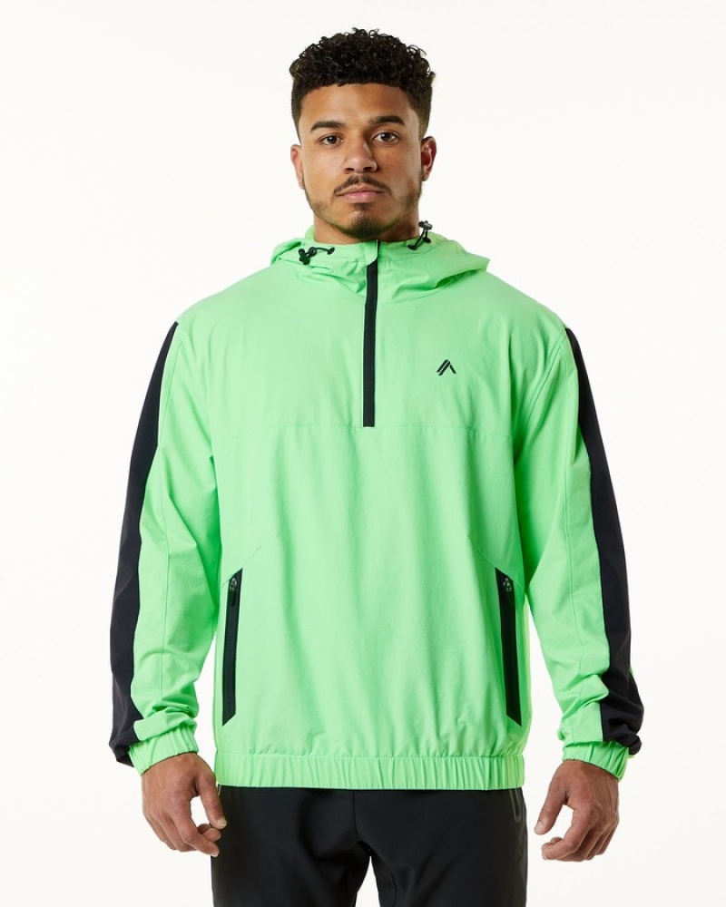 Alphalete Infinity Tech Uomo Giacche Verdi | 39JUPYKTE