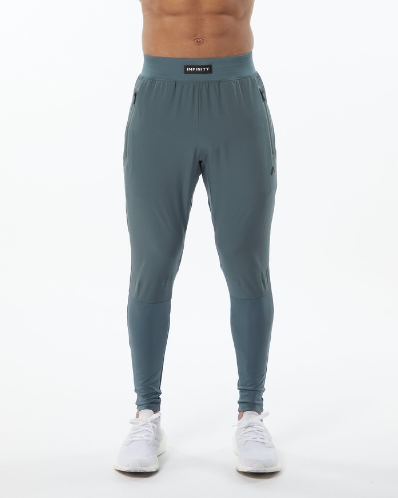 Alphalete Infinity Tech Uomo Pantaloni Jogger Grigie | 64QCFIKYP