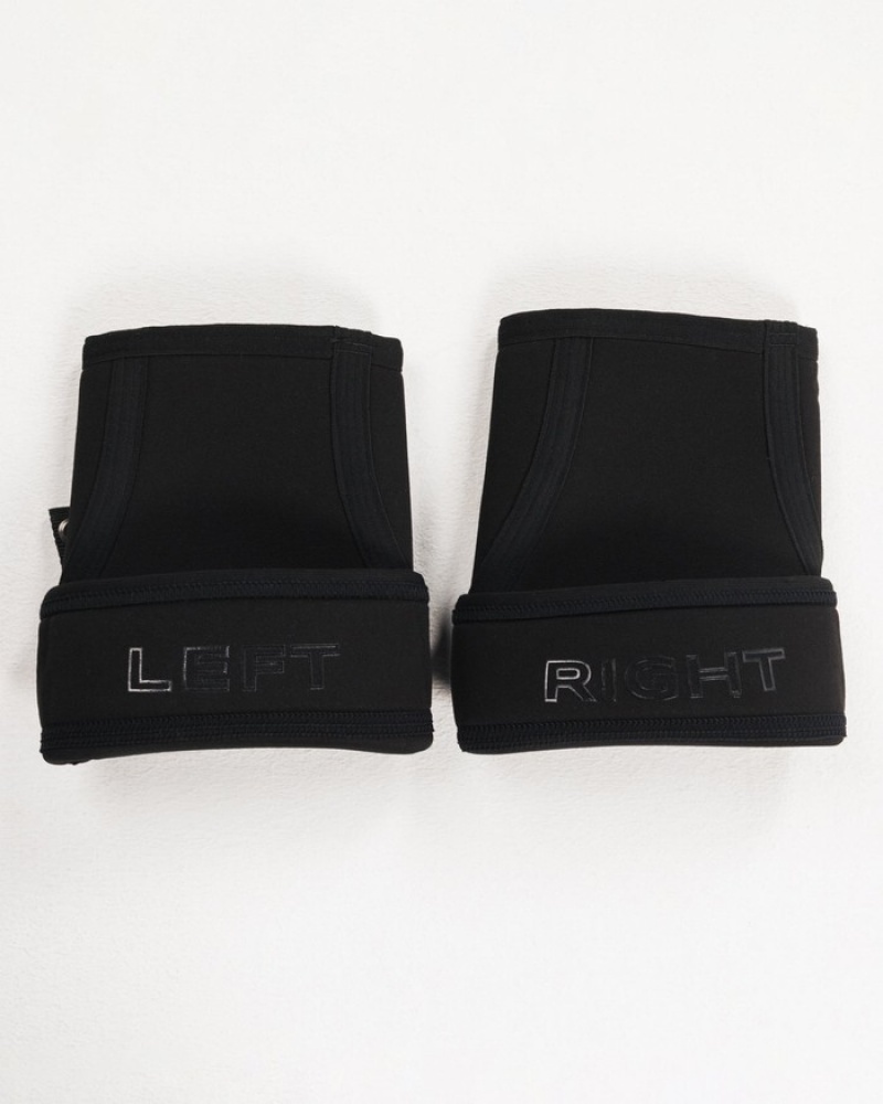 Alphalete Knee Sleeves Uomo Altri Accessori Nere | 79AYUPCNI