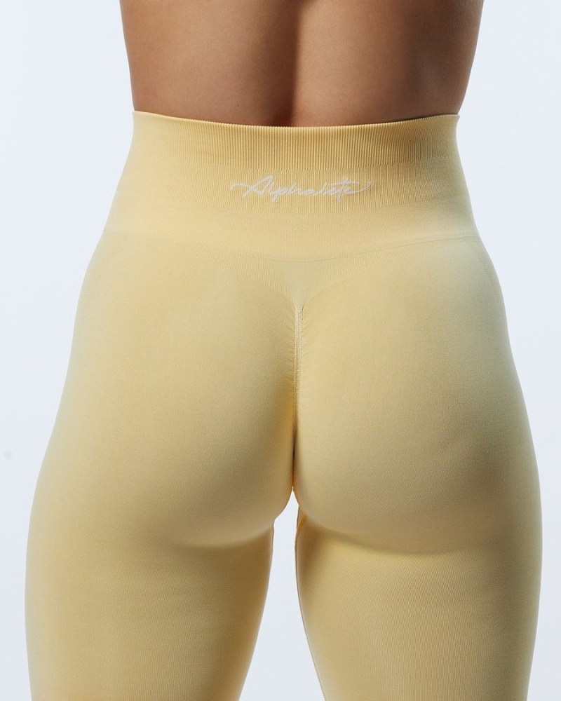 Alphalete Ombre Amplify Donna Leggings Arancioni | 96QIDPCEF