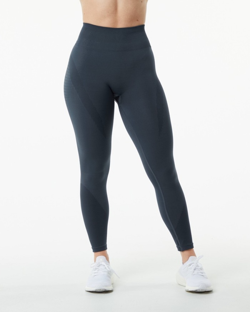 Alphalete Ozone Donna Leggings Grigie Scuro | 21DBGOHWX