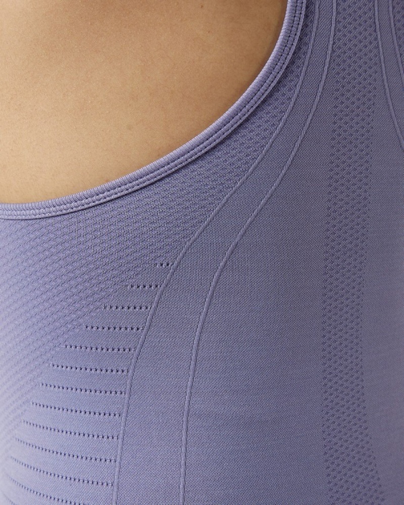 Alphalete Ozone Racer Donna Canotta Lavanda | 62KAMVSGC