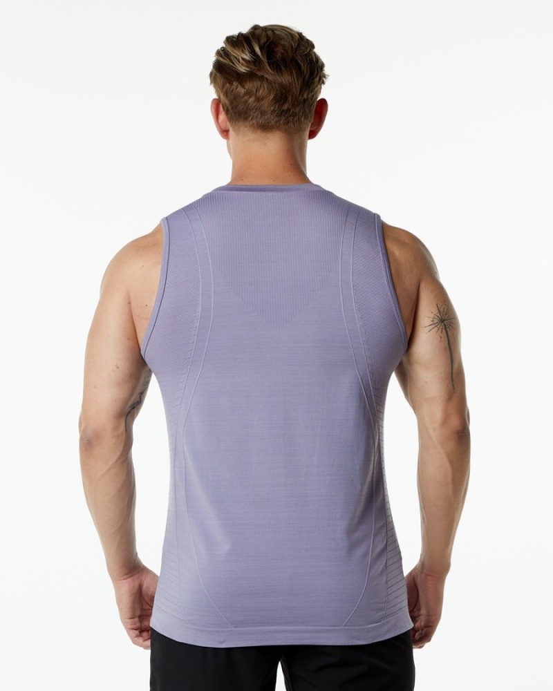 Alphalete Ozone Uomo Canotta Lavanda | 26JELWBAN