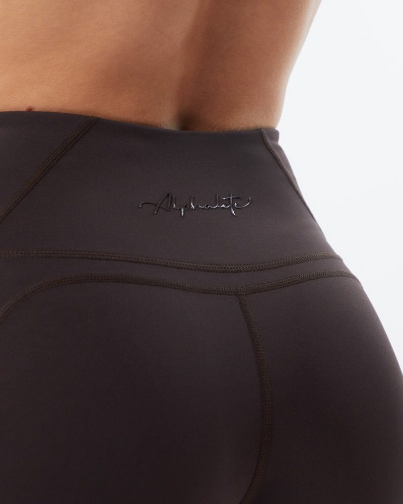Alphalete Pulse Surge Donna Leggings Grigie | 49RMQWBFZ