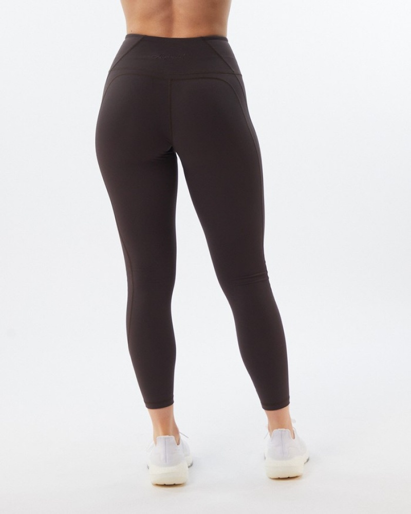 Alphalete Pulse Surge Donna Leggings Grigie | 49RMQWBFZ
