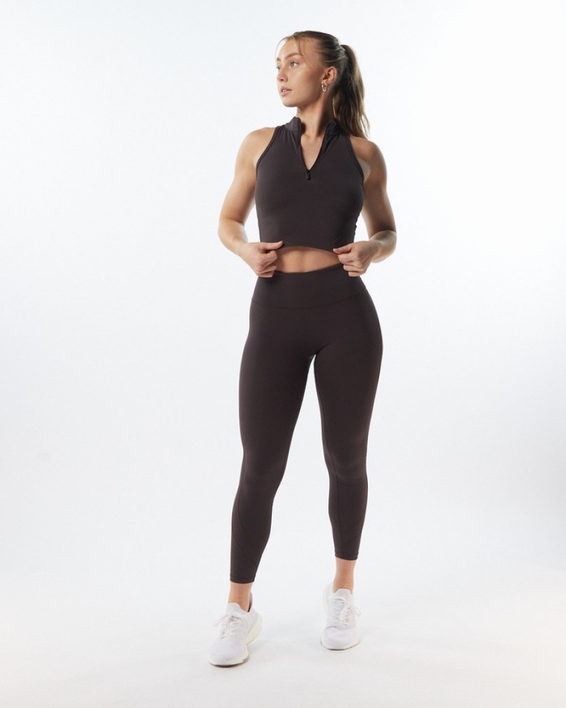 Alphalete Pulse Surge Donna Leggings Grigie | 49RMQWBFZ