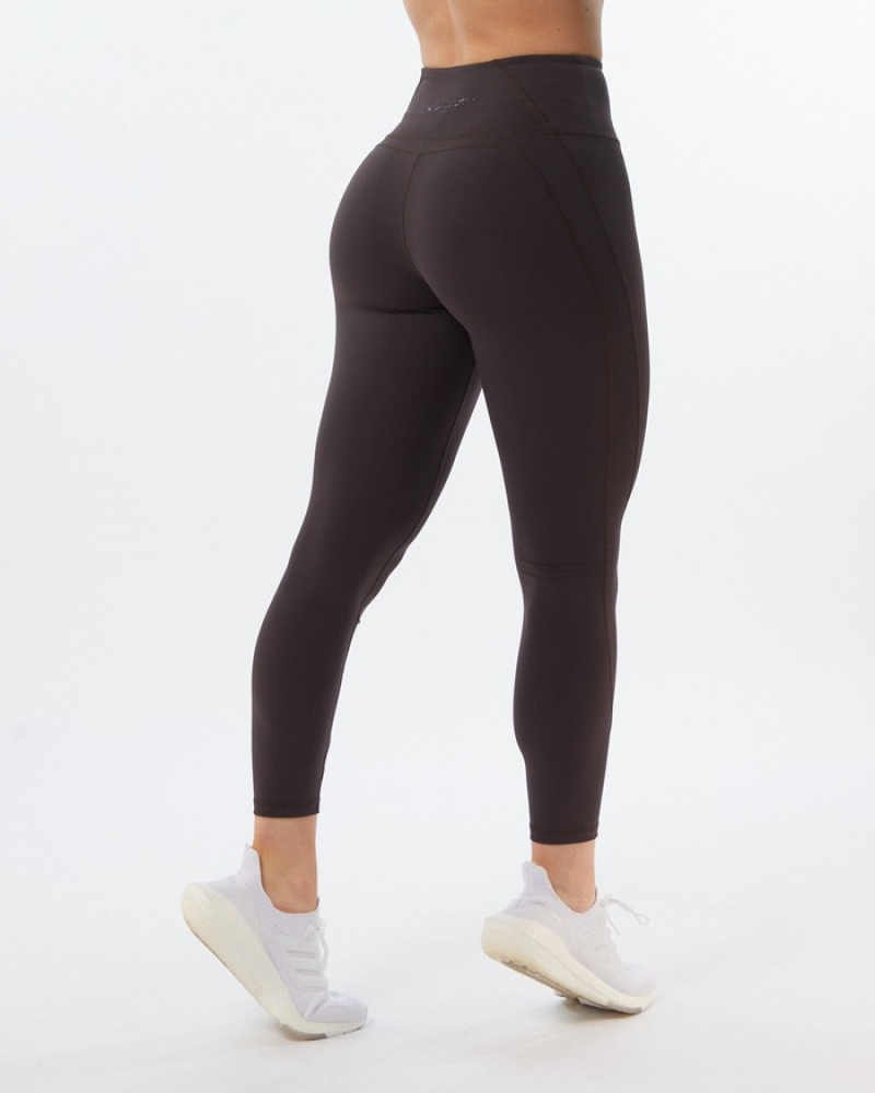 Alphalete Pulse Surge Donna Leggings Grigie | 49RMQWBFZ