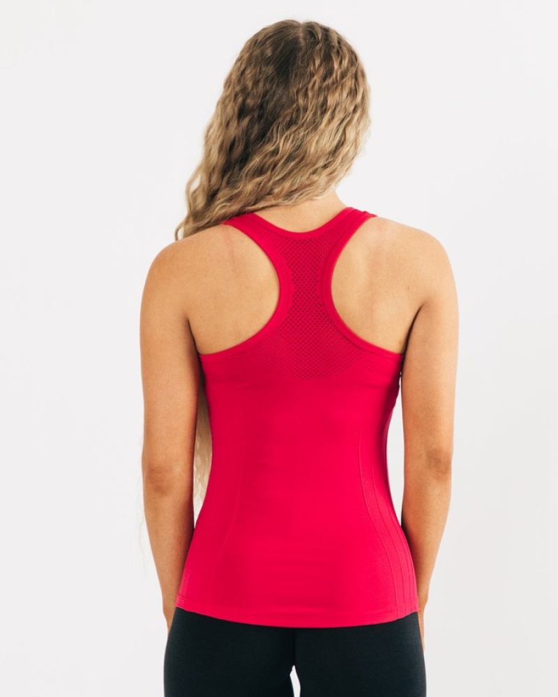 Alphalete Seamless Donna Canotta Rosa | 90FXODWAN