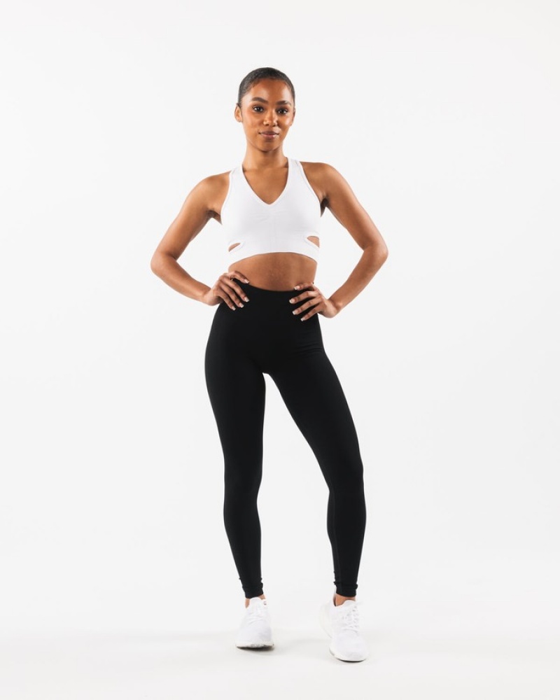 Alphalete Stratus Donna Reggiseni Bianche | 20XZDLKAT