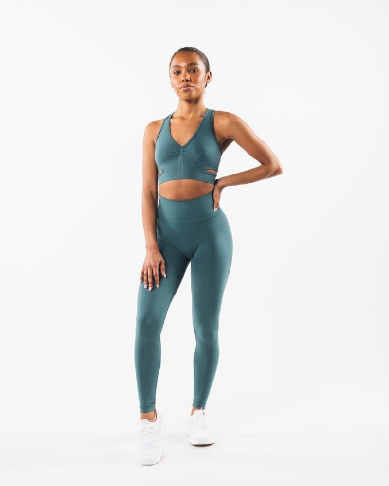 Alphalete Stratus Donna Reggiseni Blu | 28JEFTGLB