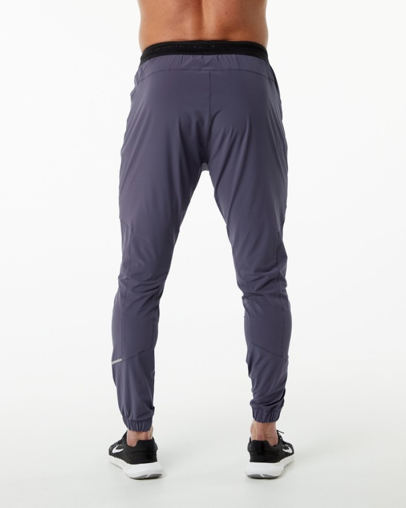 Alphalete Studio Uomo Pantaloni Jogger Viola | 50ISRZYAE