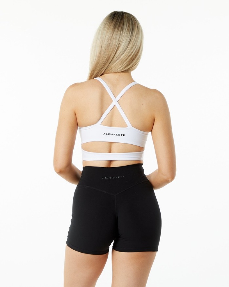 Alphalete Surface Altitude Donna Reggiseni Bianche | 35AKGTLYI