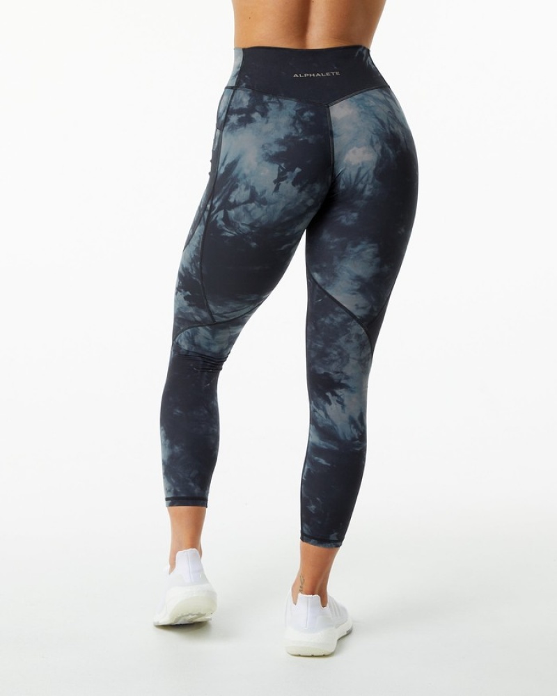 Alphalete Surface Pocket Donna Leggings Nere | 41ZSVEWDK