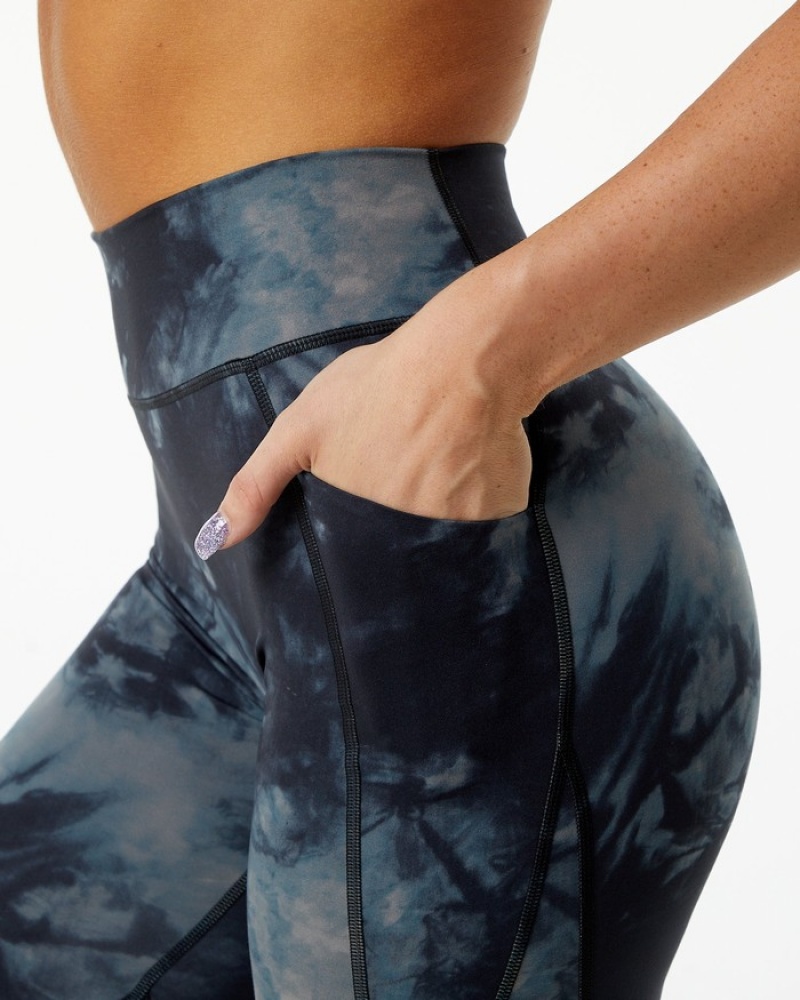 Alphalete Surface Pocket Donna Leggings Nere | 41ZSVEWDK