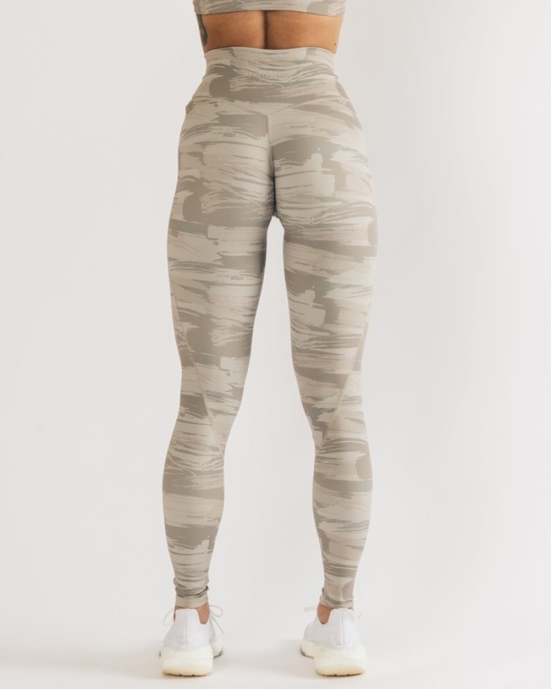 Alphalete Surface Power Donna Leggings Camouflage | 27IXZNQPM