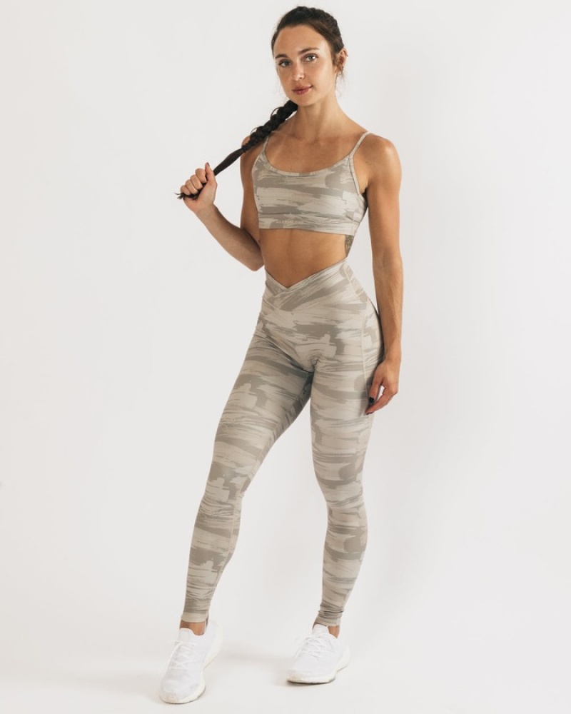 Alphalete Surface Power Donna Leggings Camouflage | 27IXZNQPM