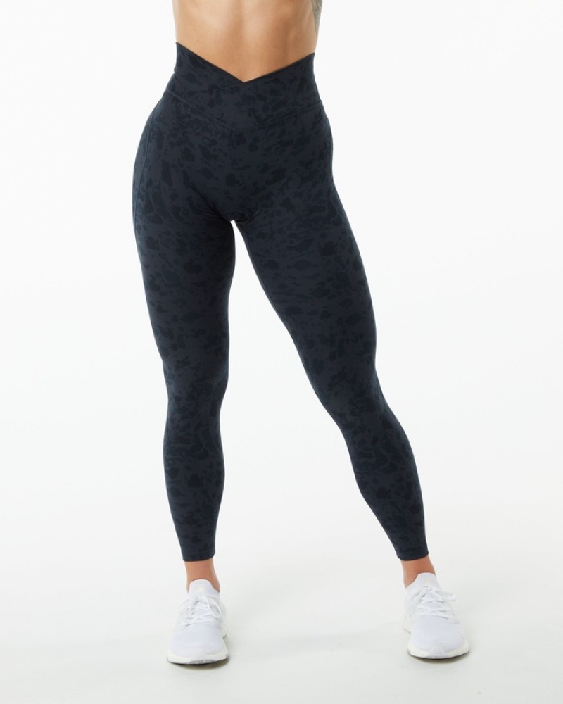 Alphalete Surface Power Donna Leggings Nere | 85HFABTZK
