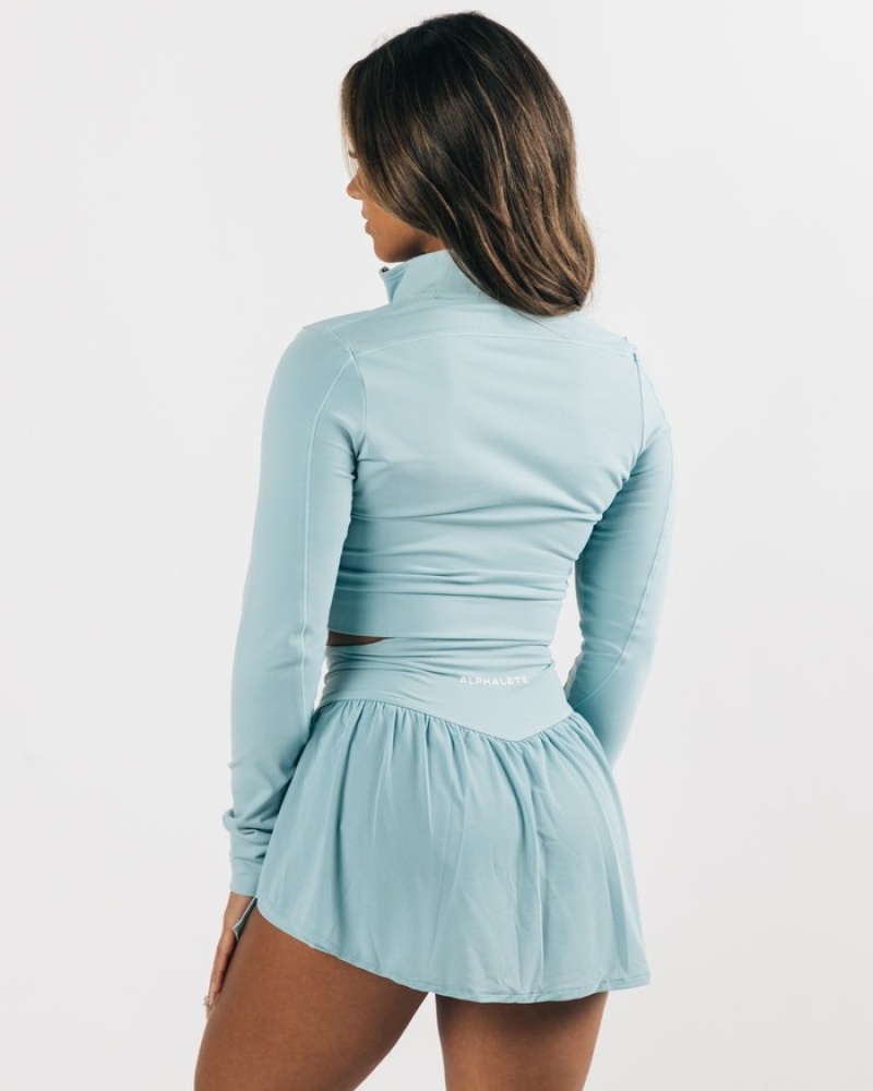 Alphalete Trace Donna Giacche Blu | 34VUYXHQO