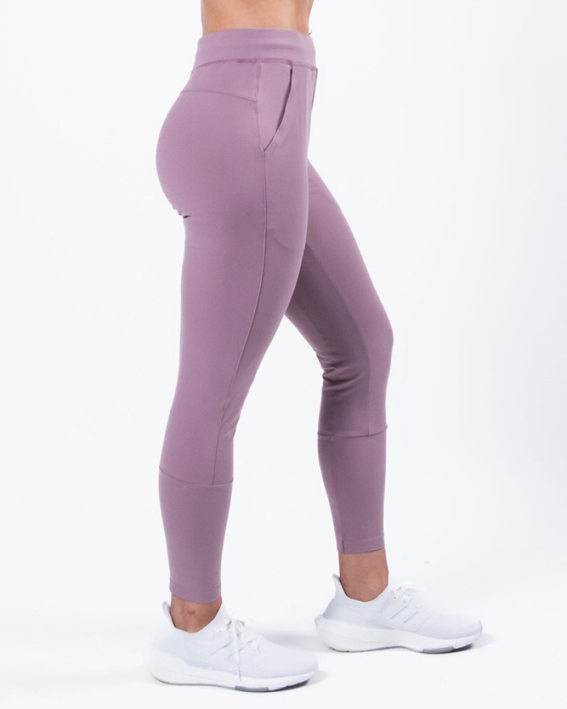 Alphalete Trace Donna Pantaloni Jogger Viola | 65YQCBNPJ