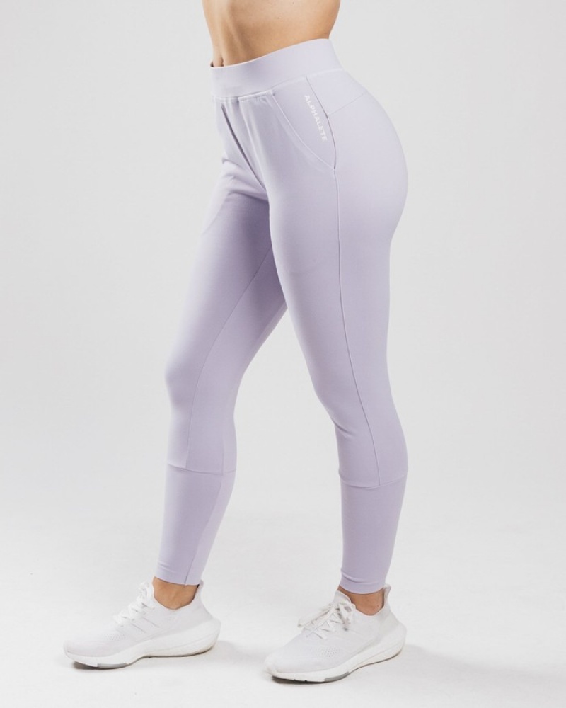 Alphalete Trace Donna Pantaloni Jogger Viola | 03FHIPSOY