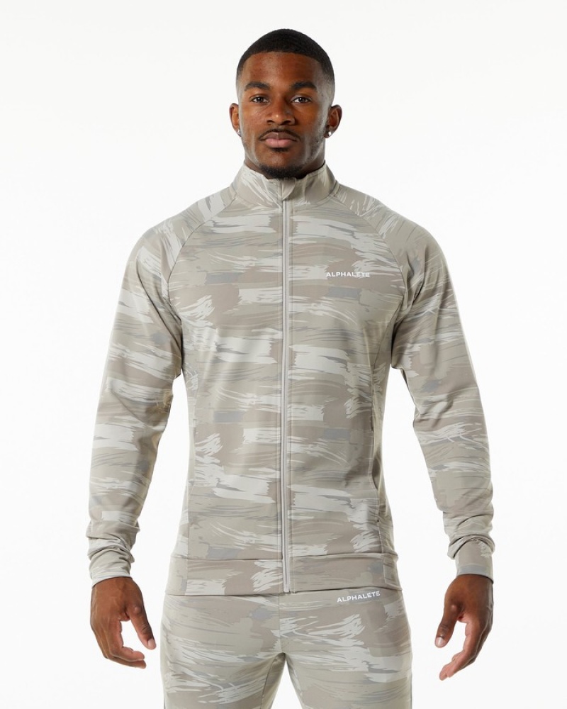 Alphalete Trace Uomo Giacche Camouflage | 51VCNIJGY