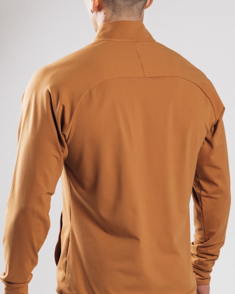 Alphalete Trace Uomo Giacche Marroni | 47CWJOTYE
