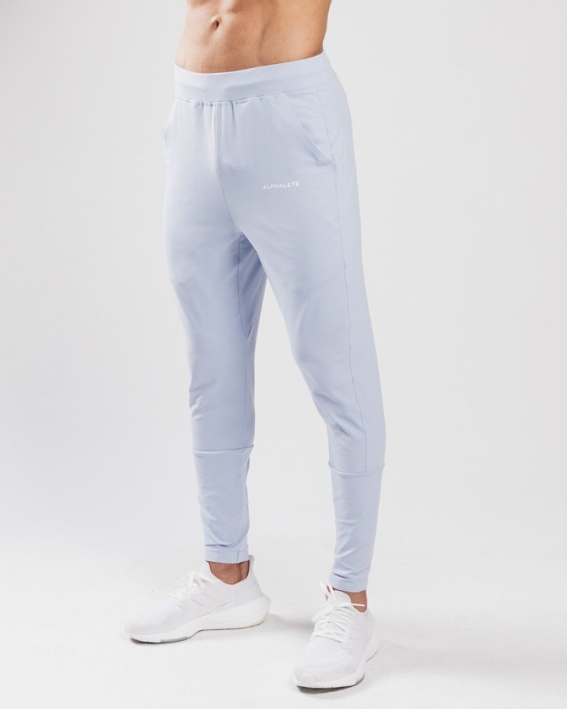Alphalete Trace Uomo Pantaloni Jogger Blu | 20LQEMDVS