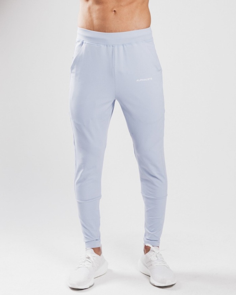 Alphalete Trace Uomo Pantaloni Jogger Blu | 20LQEMDVS