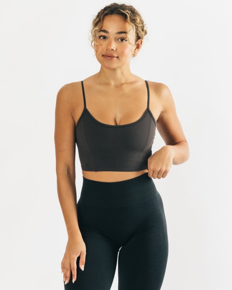 Alphalete Ultrasoft Allure Donna Canotta Grigie | 06VPMQOTY