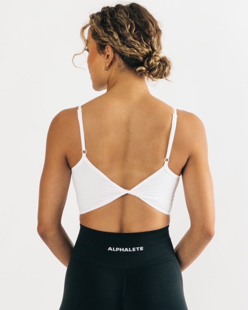 Alphalete Ultrasoft Allure Donna Canotta Bianche | 15FKULESN
