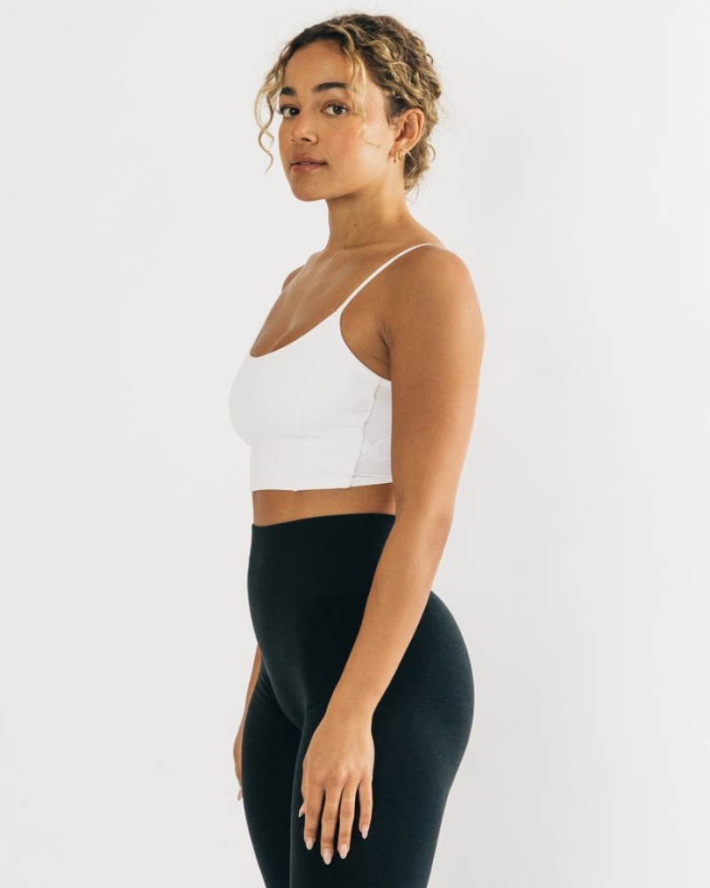 Alphalete Ultrasoft Allure Donna Canotta Bianche | 15FKULESN