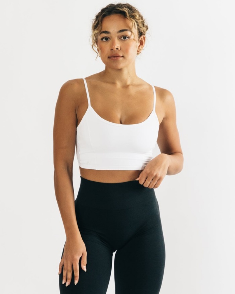 Alphalete Ultrasoft Allure Donna Canotta Bianche | 15FKULESN