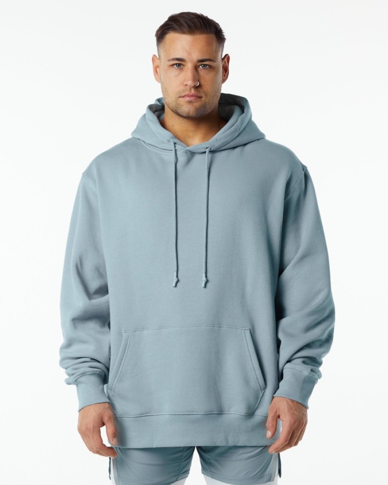 Alphalete Unity Uomo Felpa Con Cappuccio Blu | 07DMQCZPB