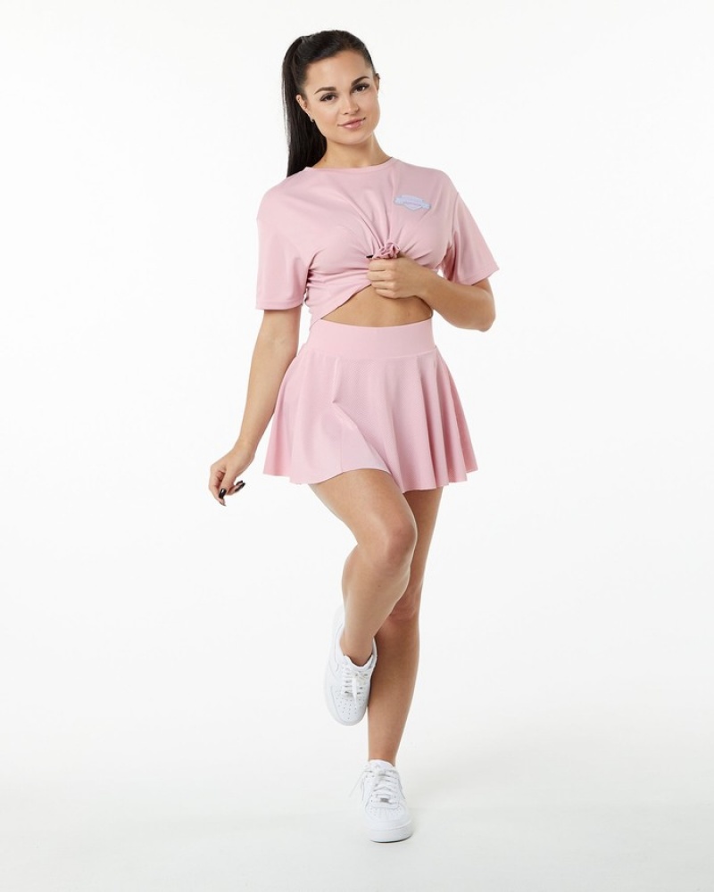 Alphalete Varsity Donna Gonne Rosa | 25SZXWHUF