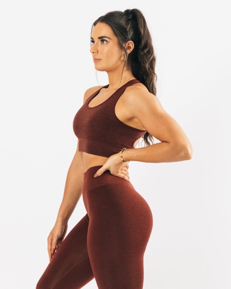 Alphalete Vault Donna Reggiseni Rame | 97AXPMUNW