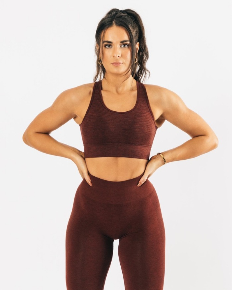 Alphalete Vault Donna Reggiseni Rame | 97AXPMUNW