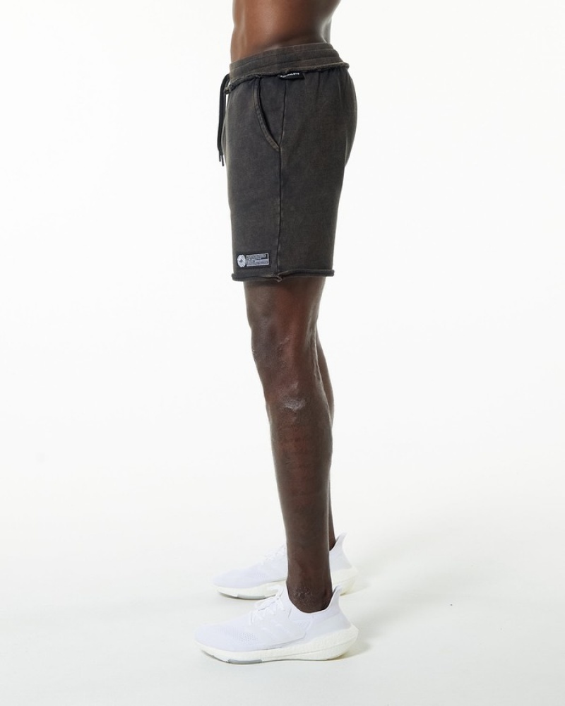 Alphalete Very Terry Uomo Pantaloncini Nere | 50MYPOGKI