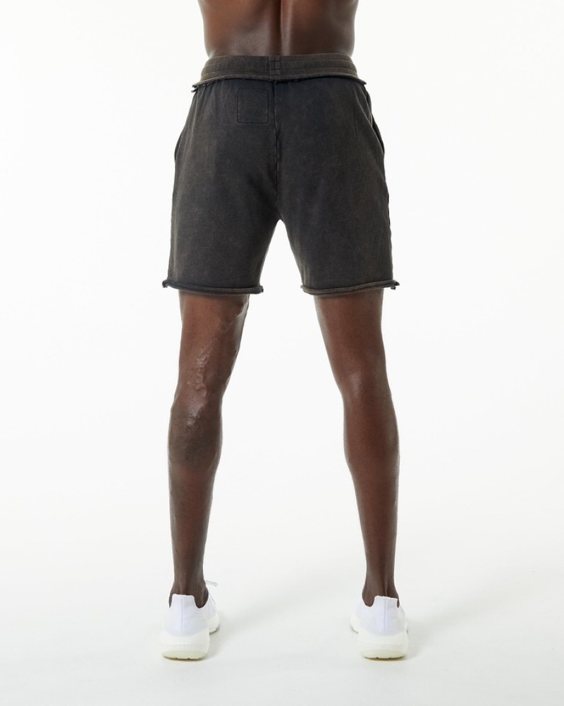 Alphalete Very Terry Uomo Pantaloncini Nere | 50MYPOGKI