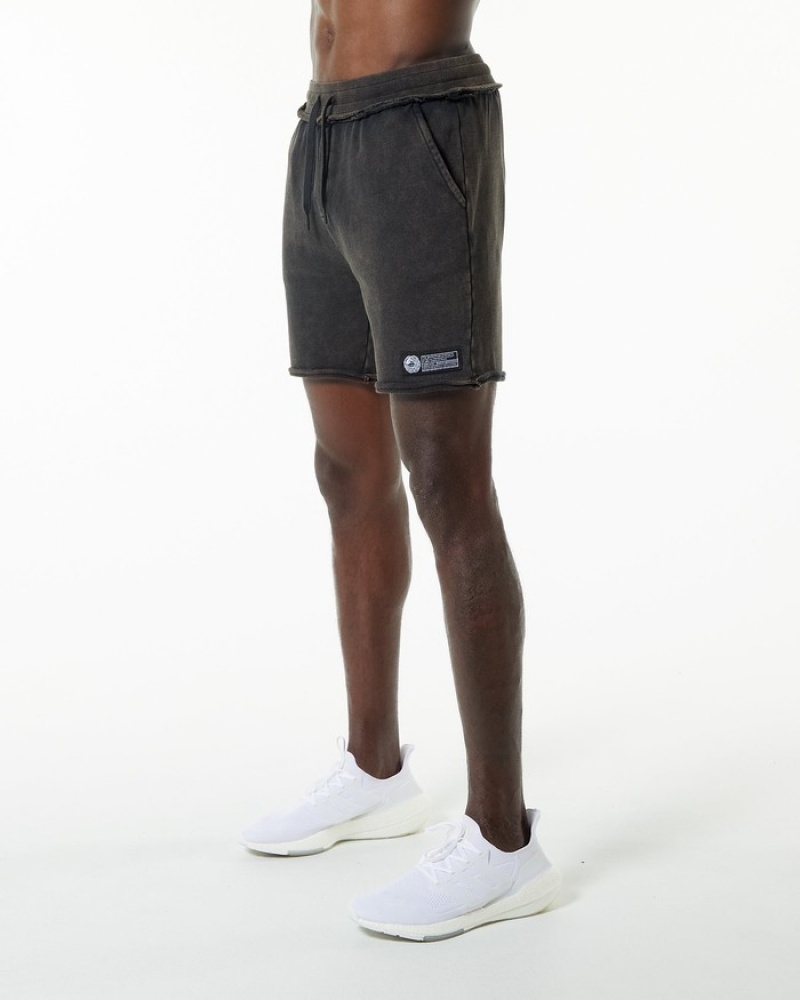 Alphalete Very Terry Uomo Pantaloncini Nere | 50MYPOGKI