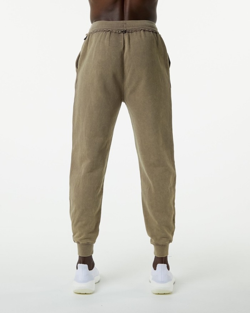 Alphalete Very Terry Uomo Pantaloni Jogger Grigie | 31NPIEXJM